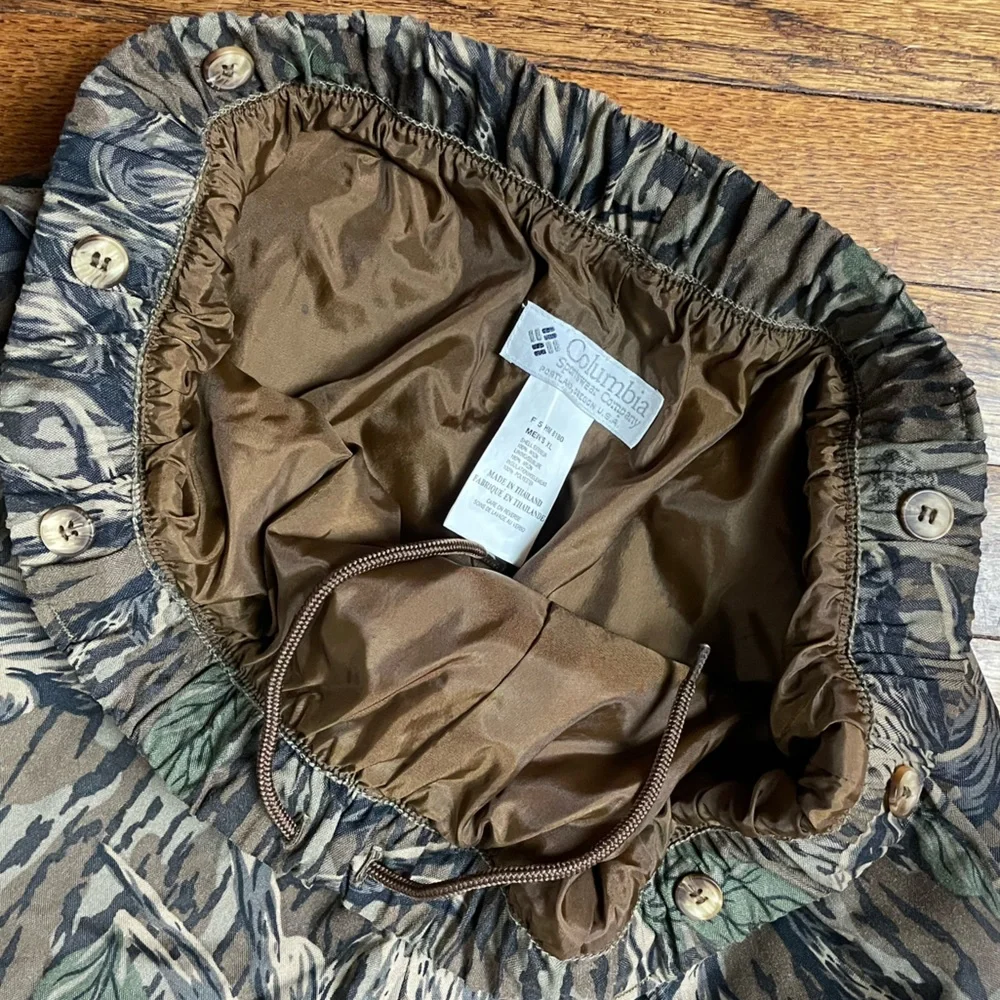 Vintage Columbia Mossy Oak Camo Pants sz XL